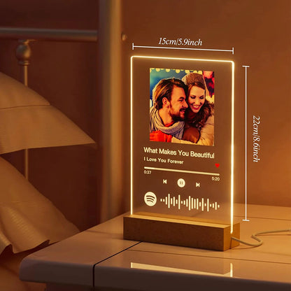 Custom Spotify Photo Frame - Mother's Day Gift